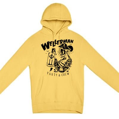 Wellerman Song Sea Shanty Party Crew Sailor Premium Pullover Hoodie