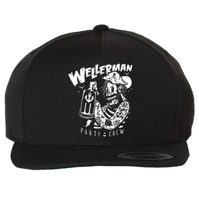 Wellerman Song Sea Shanty Party Crew Sailor Wool Snapback Cap