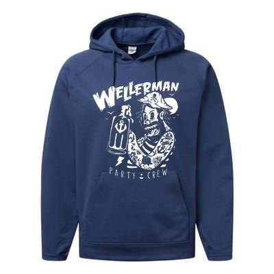 Wellerman Song Sea Shanty Party Crew Sailor Performance Fleece Hoodie