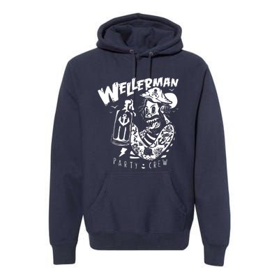 Wellerman Song Sea Shanty Party Crew Sailor Premium Hoodie