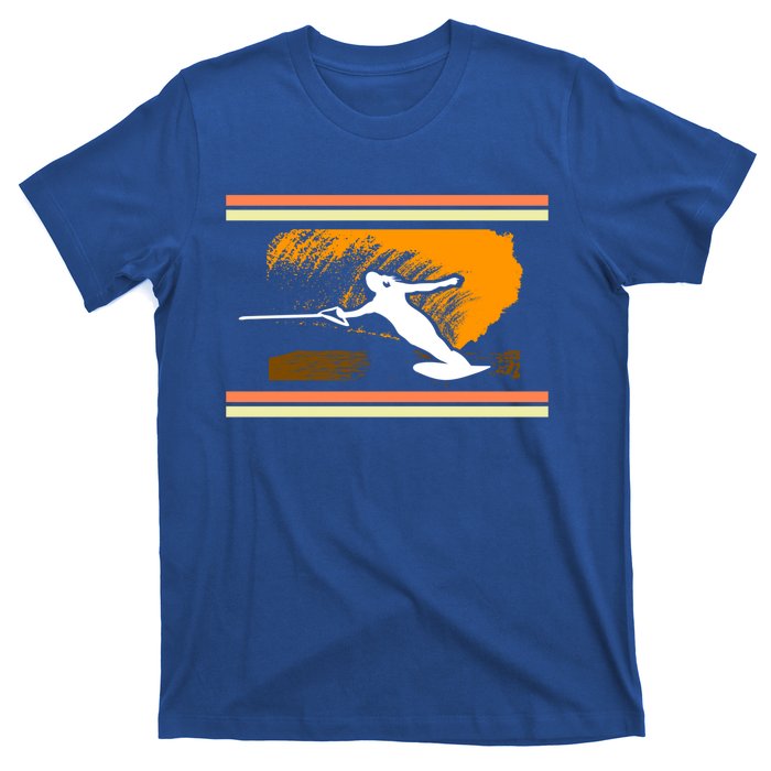 Water Skiing Ski Lover Retro Extreme Sports Beach Athletes Gift T-Shirt