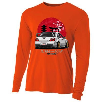 Wrx Sti Subie Cars Impreza Jdm Sport Cooling Performance Long Sleeve Crew