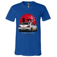 Wrx Sti Subie Cars Impreza Jdm Sport V-Neck T-Shirt