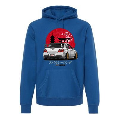 Wrx Sti Subie Cars Impreza Jdm Sport Premium Hoodie