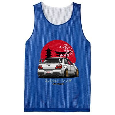 Wrx Sti Subie Cars Impreza Jdm Sport Mesh Reversible Basketball Jersey Tank