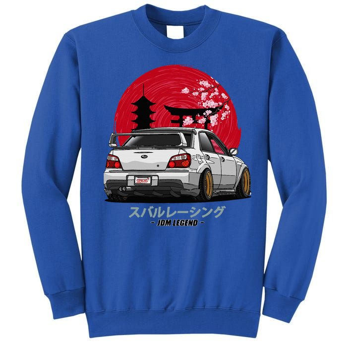 Wrx Sti Subie Cars Impreza Jdm Sport Tall Sweatshirt