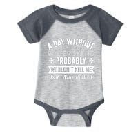 Water Skiing Shirt A Day Without Water Skiing Infant Baby Jersey Bodysuit