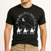 Wise Still Seek Him Christian Christmas Jesus Design Cooling Performance Crew T-Shirt