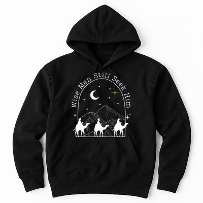 Wise Still Seek Him Christian Christmas Jesus Design Hoodie