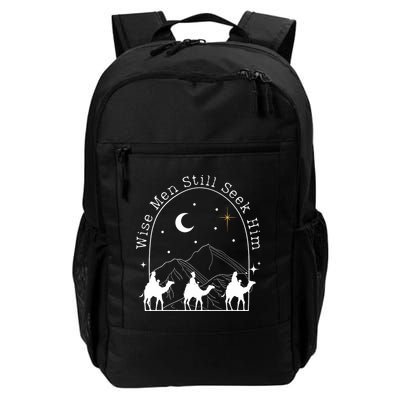Wise Still Seek Him Christian Christmas Jesus Design Backpack