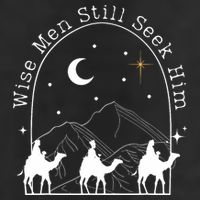 Wise Still Seek Him Christian Christmas Jesus Design Adult Drive Performance Visor