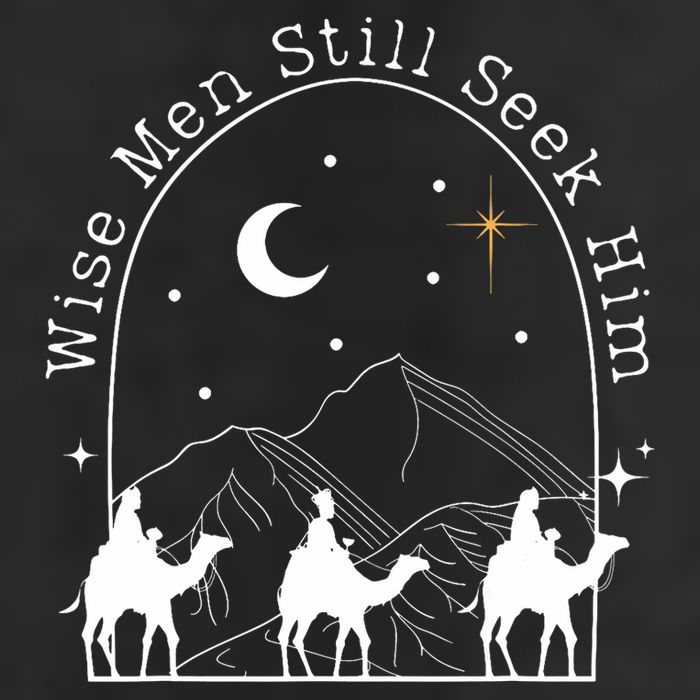 Wise Still Seek Him Christian Christmas Jesus Design Adult Drive Performance Visor