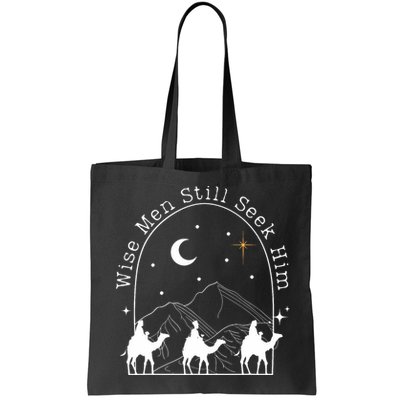 Wise Still Seek Him Christian Christmas Jesus Design Bag
