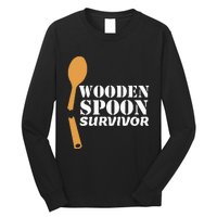 Wooden Spoon Survivor Italian Filipino Pride Long Sleeve Shirt