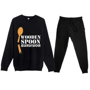 Wooden Spoon Survivor Italian Filipino Pride Premium Crewneck Sweatsuit Set