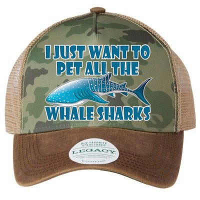 Whale Shark Sea Animals Gift Legacy Tie Dye Trucker Hat