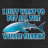 Whale Shark Sea Animals Gift 7 Panel Mesh Trucker Snapback Hat