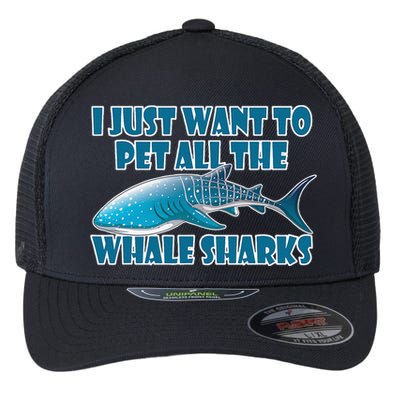 Whale Shark Sea Animals Gift Flexfit Unipanel Trucker Cap