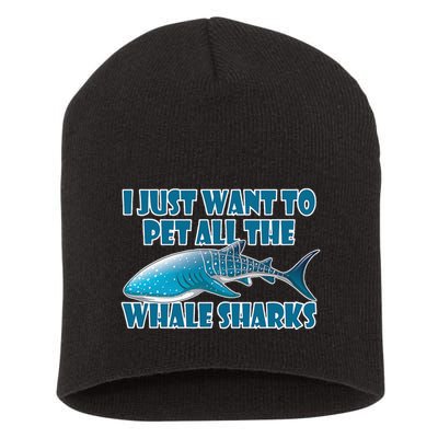 Whale Shark Sea Animals Gift Short Acrylic Beanie