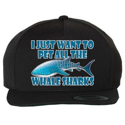 Whale Shark Sea Animals Gift Wool Snapback Cap