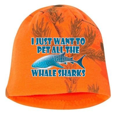 Whale Shark Sea Animals Gift Kati - Camo Knit Beanie