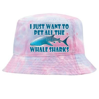 Whale Shark Sea Animals Gift Tie-Dyed Bucket Hat