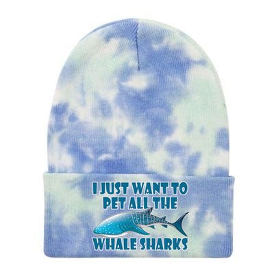 Whale Shark Sea Animals Gift Tie Dye 12in Knit Beanie