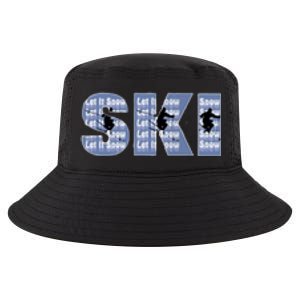 Winter Sports Ski Funny Gift For Mom Dad Cool Comfort Performance Bucket Hat