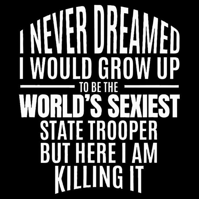 WorldS Sexiest State Trooper Gift Idea 16 in Basic Backpack