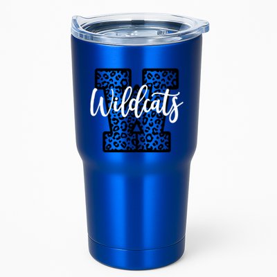 Wildcats School Spirit Mascot Leopard Cheer Fan Game Day Funny Gift Tumbler