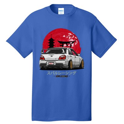 Wrx Sti Subie Cars Impreza Jdm Sport Tall T-Shirt