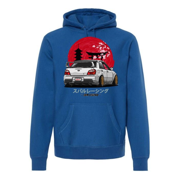 Wrx Sti Subie Cars Impreza Jdm Sport Premium Hoodie