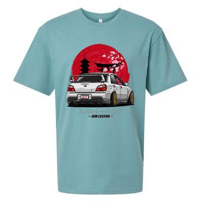 Wrx Sti Subie Cars Impreza Jdm Sport Sueded Cloud Jersey T-Shirt