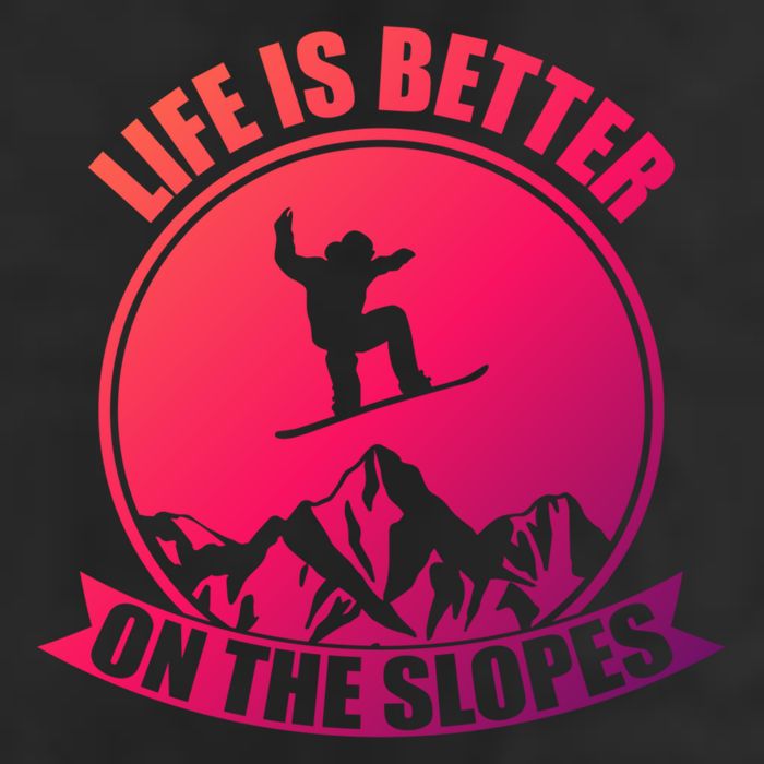 Winter Sport Snowboarding Life Is Better On The Slopes Gift Cool Comfort Performance Bucket Hat