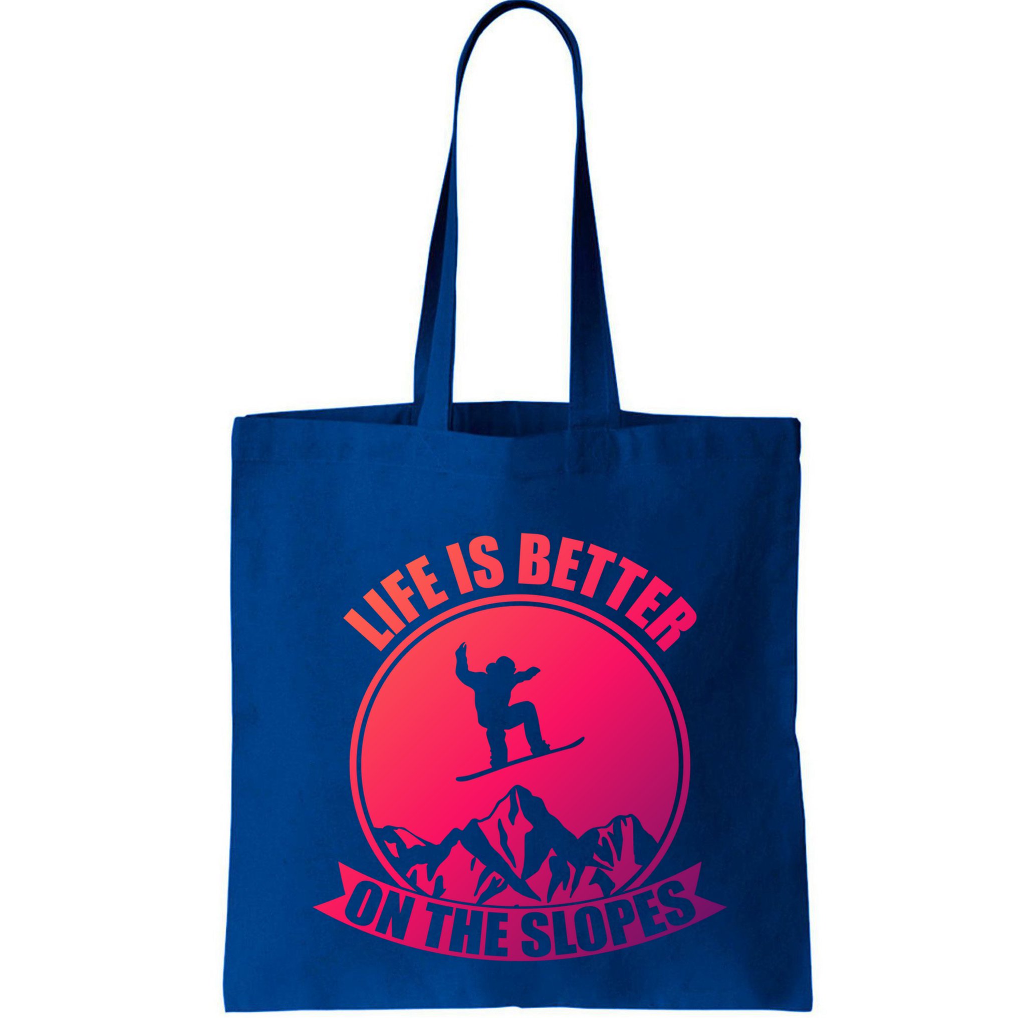 Winter Sport Snowboarding Life Is Better On The Slopes Gift Bag