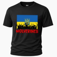 Wolverines Soldier Support Peace Stand Up Performance Shirt