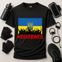 Wolverines Soldier Support Peace Stand Up Performance Shirt