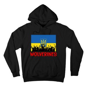 Wolverines Soldier Support Peace Stand Up Hoodie