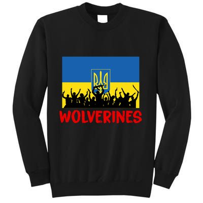 Wolverines Soldier Support Peace Stand Up Sweatshirt