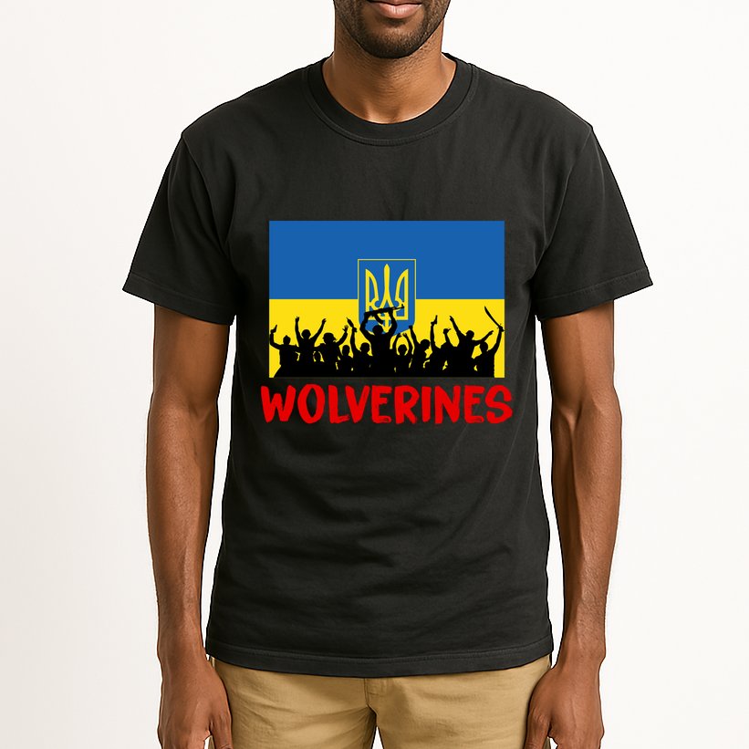 Wolverines Soldier Support Peace Stand Up Tall T-Shirt
