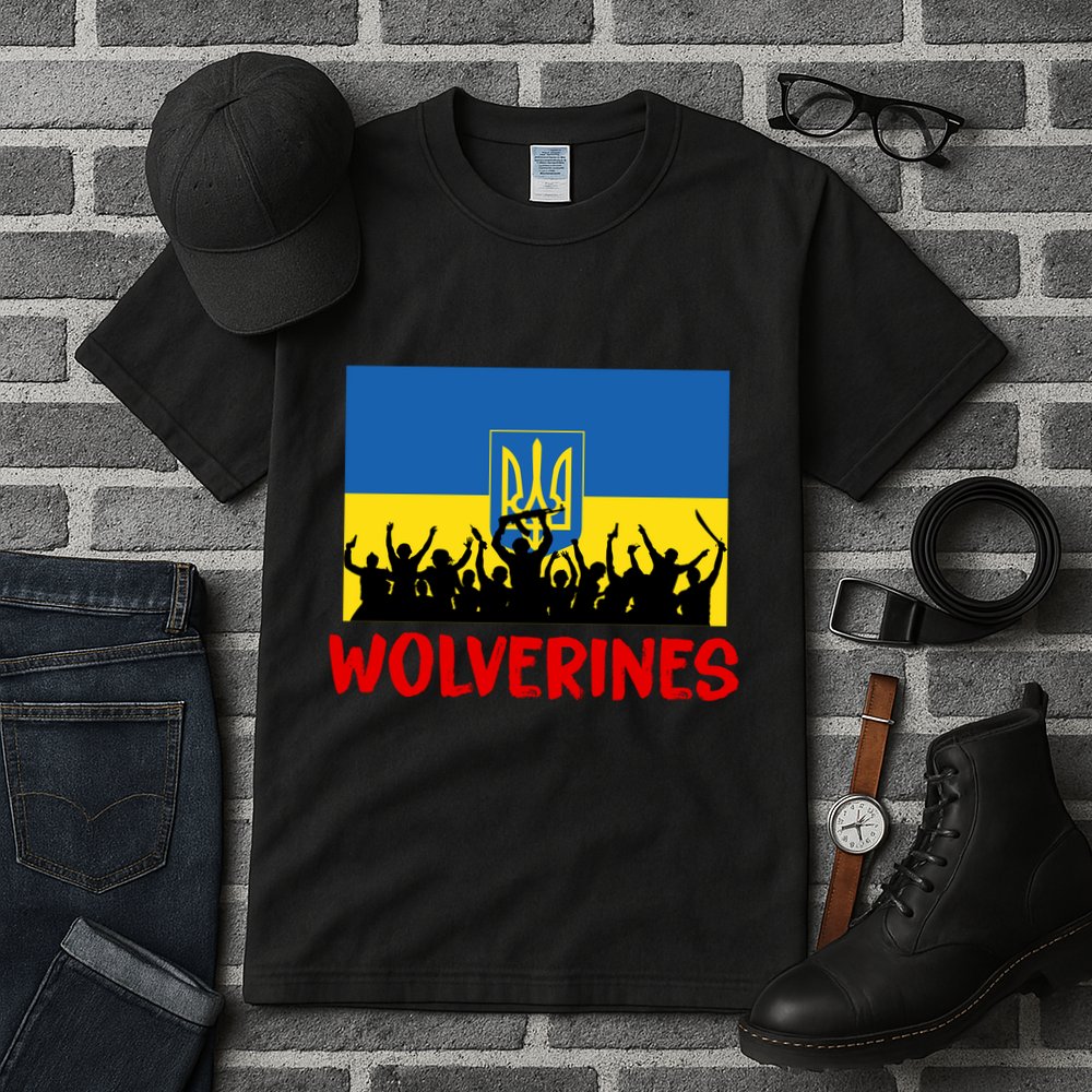 Wolverines Soldier Support Peace Stand Up Tall T-Shirt