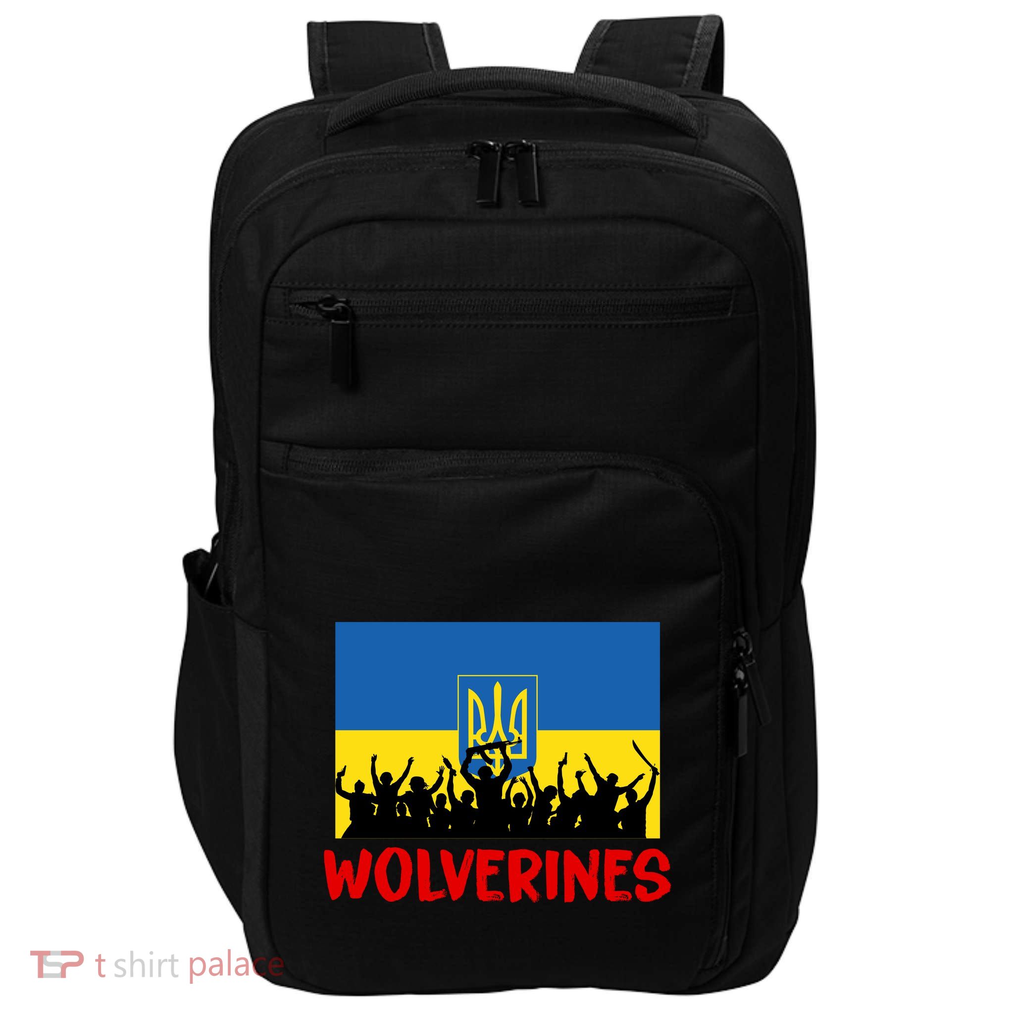 Wolverines Soldier Support Peace Stand Up Impact Tech Backpack