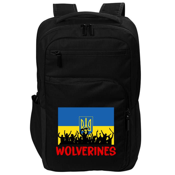 Wolverines Soldier Support Peace Stand Up Impact Tech Backpack