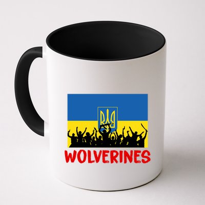 Wolverines Soldier Support Peace Stand Up Mug