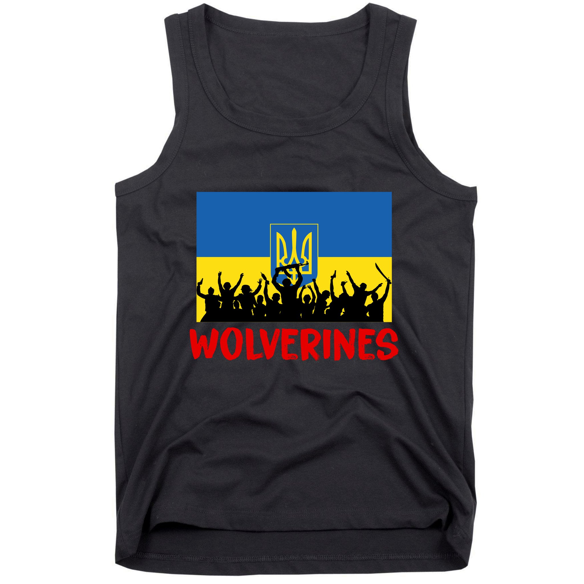 Wolverines Soldier Support Peace Stand Up Tank Top