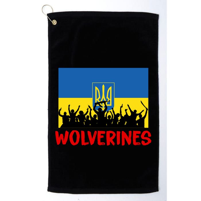 Wolverines Soldier Support Peace Stand Up Golf Towel