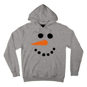 Winter Snowman Snow Face Tall Hoodie