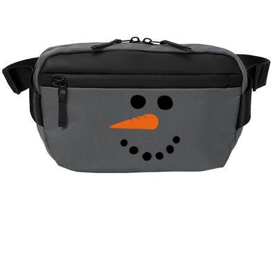 Winter Snowman Snow Face Crossbody Pack