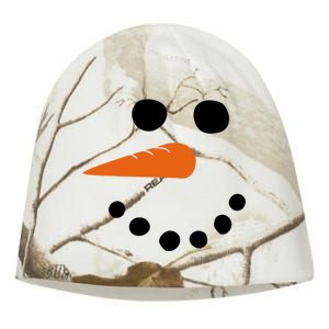 Winter Snowman Snow Face Kati - Camo Knit Beanie