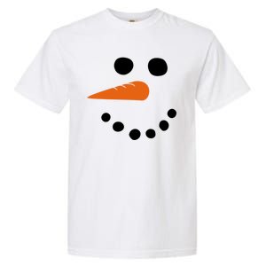 Winter Snowman Snow Face Garment-Dyed Heavyweight T-Shirt